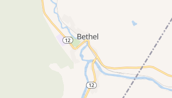 Bethel, Vermont map