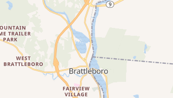 Brattleboro, Vermont map