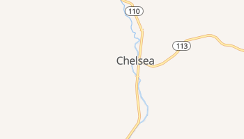 Chelsea, Vermont map