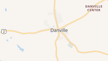 Danville, Vermont map