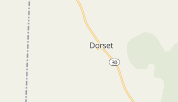 Dorset, Vermont map