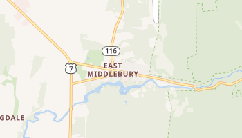 East Middlebury, Vermont map