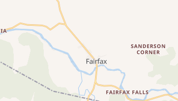 Fairfax, Vermont map