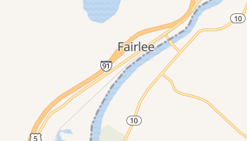 Fairlee, Vermont map