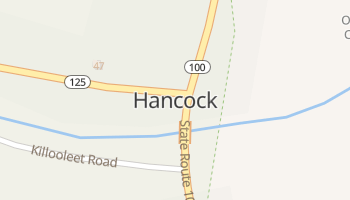 Hancock, Vermont map