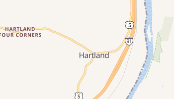 Hartland, Vermont map