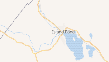 Island Pond, Vermont map