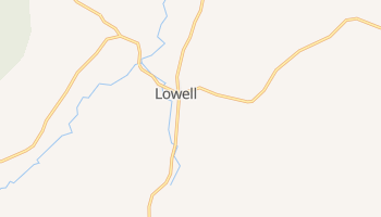 Lowell, Vermont map