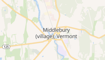 Middlebury, Vermont map