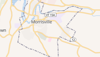 Morrisville, Vermont map