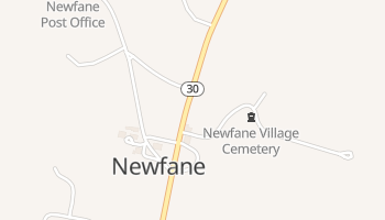 Newfane, Vermont map