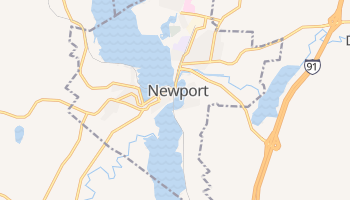 Newport, Vermont map