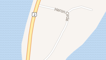North Hero, Vermont map