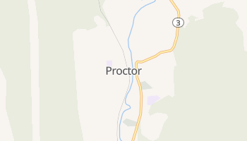 Proctor, Vermont map