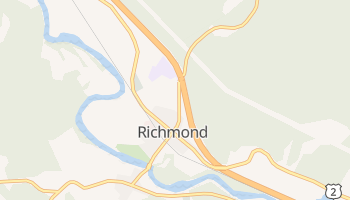 Richmond, Vermont map