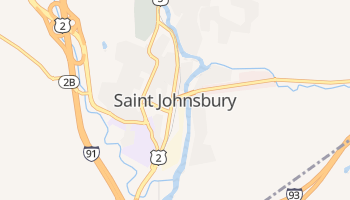 Saint Johnsbury, Vermont map
