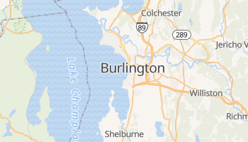 South Burlington, Vermont map