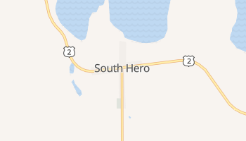 South Hero, Vermont map