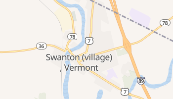 Swanton, Vermont map