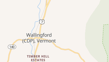 Wallingford, Vermont map