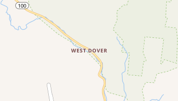 West Dover, Vermont map