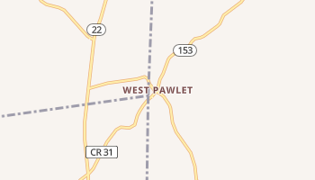 West Pawlet, Vermont map