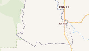 Acme, Washington map