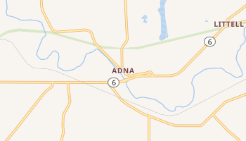 Adna, Washington map