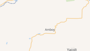 Amboy, Washington map