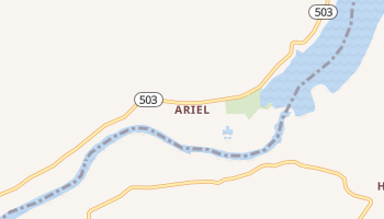 Ariel, Washington map