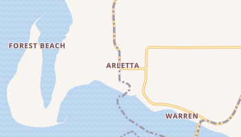 Arletta, Washington map