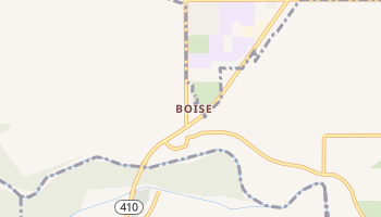Boise, Washington map