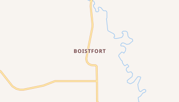 Boistfort, Washington map