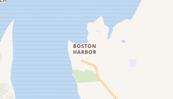 Boston Harbor, Washington map