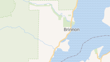 Brinnon, Washington map