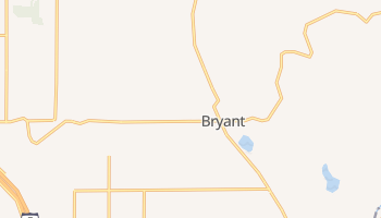 Bryant, Washington map
