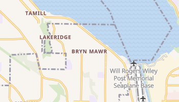 Bryn Mawr, Washington map