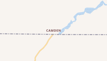 Camden, Washington map