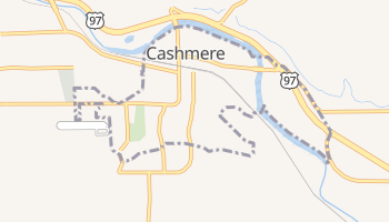 Cashmere, Washington map