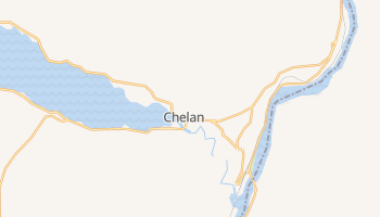 Chelan, Washington map