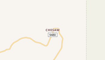 Chesaw, Washington map