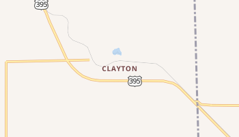 Clayton, Washington map