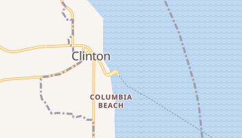 Clinton, Washington map