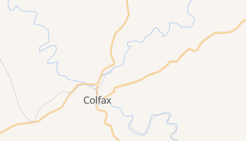 Colfax, Washington map