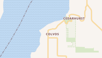 Colvos, Washington map