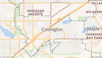 Covington, Washington map