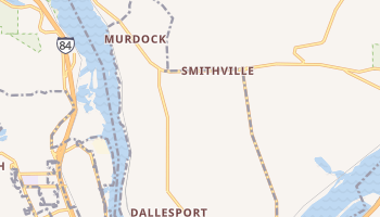Dallesport, Washington map
