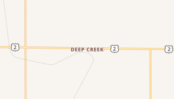 Deep Creek, Washington map