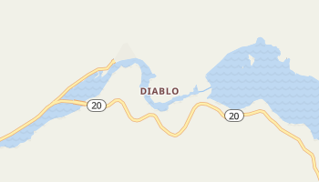 Diablo, Washington map