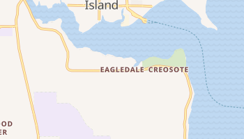 Eagledale, Washington map